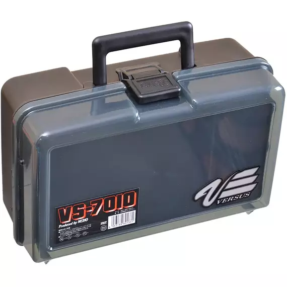 Ящик Meiho Versus VS-7010 Tackle Box 284х180х112mm, колір: чорний, фото 